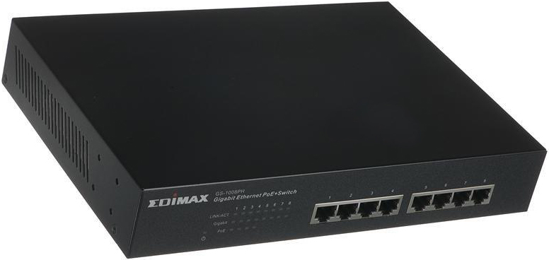 EDIMAX GS-1008PH - Przełączniki sieciowe