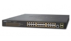 Planet GS-4210-24P2S - Switch 24x10/100/1000T PoE + 2xSFP